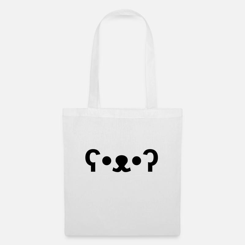 bear - Tote Bag - white