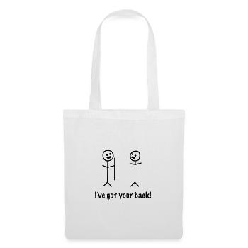 Stick man funny cool - Tote Bag - white - Front
