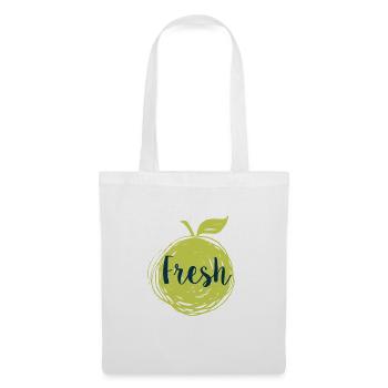 Idée de cadeau de végétarien végétarien - Sac en tissu - blanc - Devant