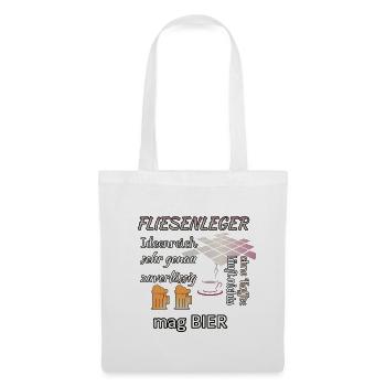 Tiler beer and coffee - Tote Bag - white - Front