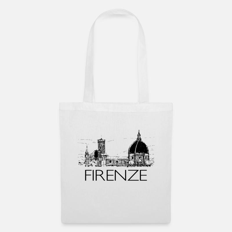 firenze - Stoffbeutel - Weiß