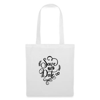Timeless Natural Patterns in Black and White - Tote Bag - white - Front