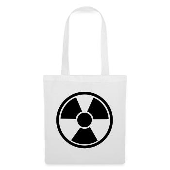 Atom kern energie nuclear - Stoffbeutel - Weiß - Vorne