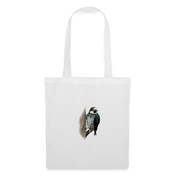 Chemise de pic coloré cadeau oiseau nature nectar animal - Sac en tissu - blanc - Devant