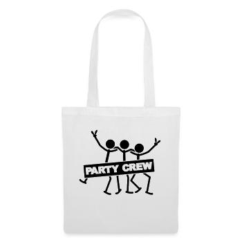 Party Crew Team - Tote Bag - white - Front