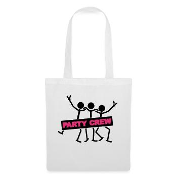 Party Crew Team - Tote Bag - white - Front