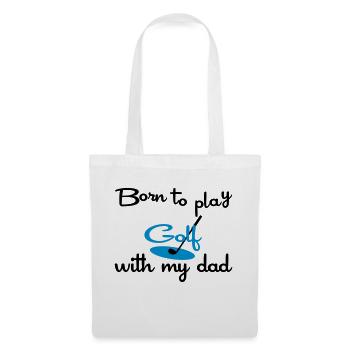 golf - Sac en tissu - blanc - Devant