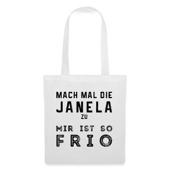Brasilien Brasilianer Deutschland Geschenk lustig - Stoffbeutel - Weiß - Vorne