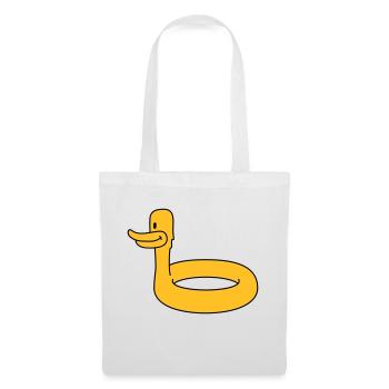 Duck Swimming Ring - Sac en tissu - blanc - Devant