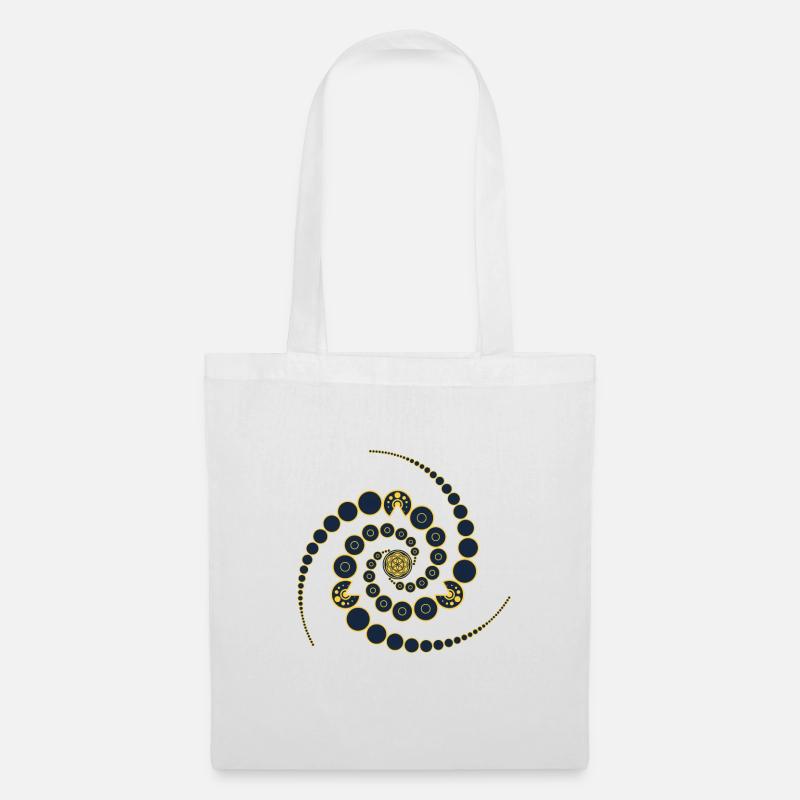Crop Circle - Tote Bag - white