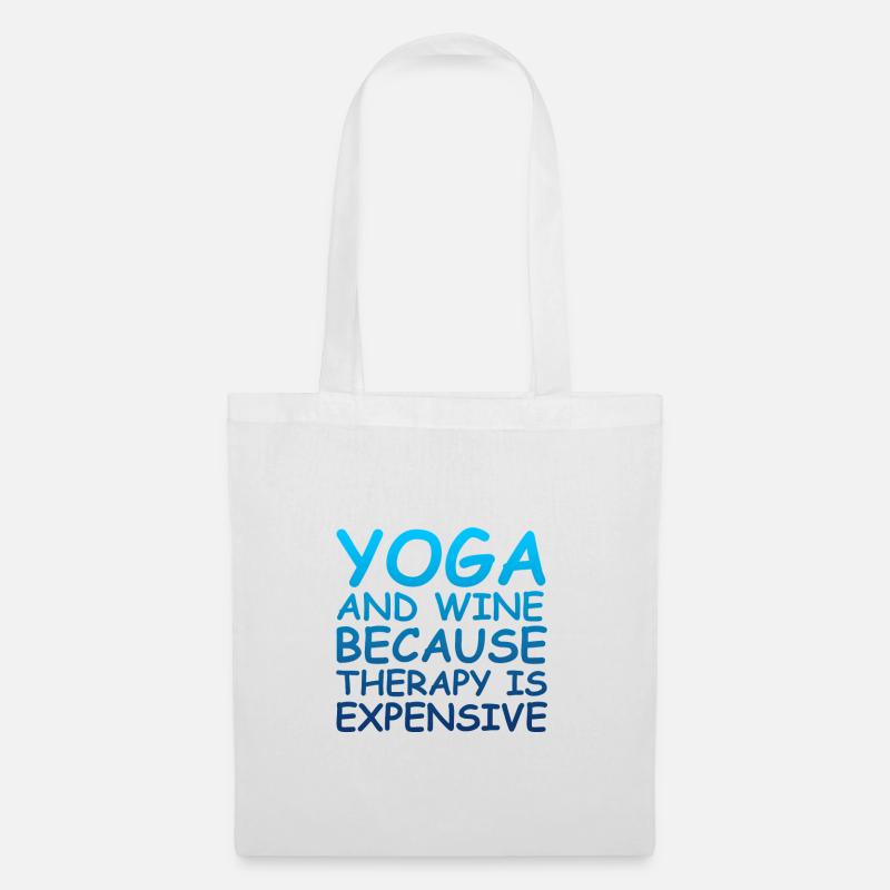 YOGA - Stoffbeutel - Weiß