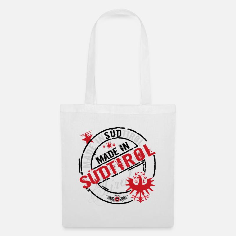 Made in Südtirol - Stoffbeutel - Weiß