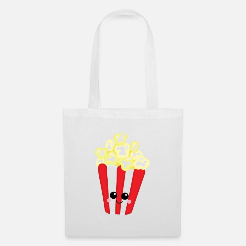 Popcorn - Tote Bag - white
