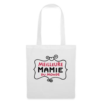 Meilleure MAMIE du monde (2c) - Tote Bag - white - Front