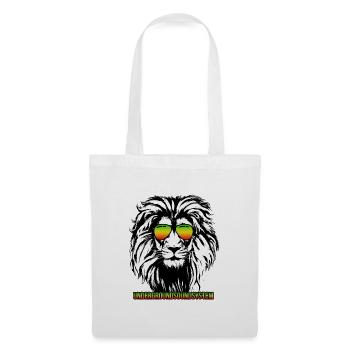 Lion Rainbow Sunglasses - Tote Bag - white - Front