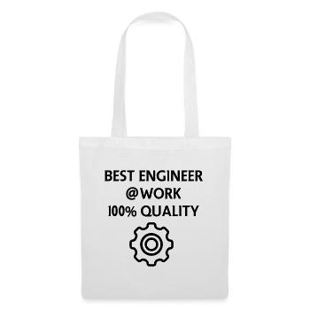 Technician and Engineer - Tote Bag - white - Front