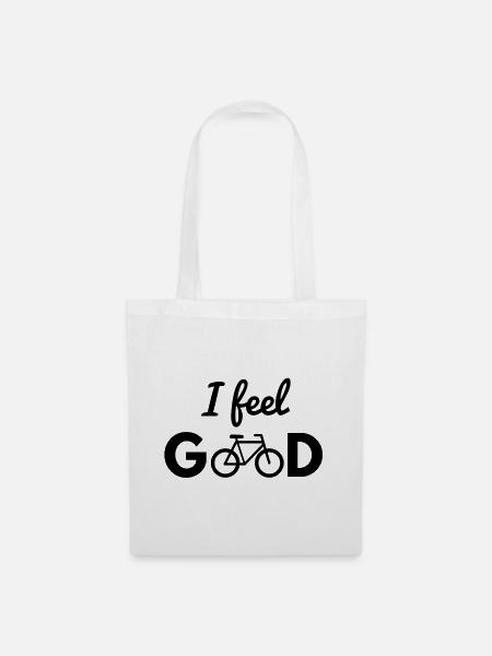Vélo, vélo, vélo, vélo, vélo, sport - Sac en tissu - blanc