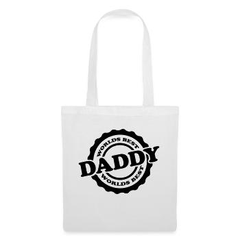 Worlds Best Daddy - Tote Bag - white - Front