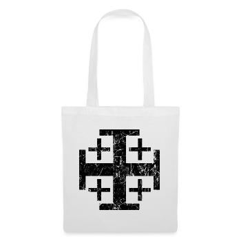 Jerusalem cross Jerusalem cross cruz croix - Tote Bag - white - Front