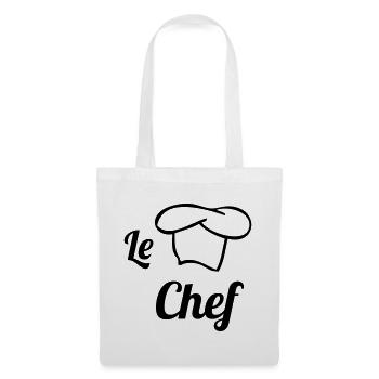 Le Chef - Sac en tissu - blanc - Devant