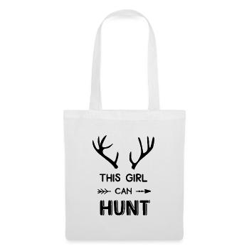 This Girl Can Hunt Gift Girl Hunt Hunting Ja - Tote Bag - white - Front