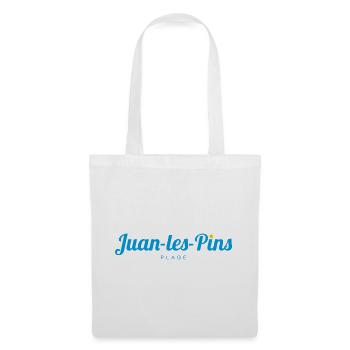 JUAN LES PINS France Frankreich - Stoffbeutel - Weiß - Vorne