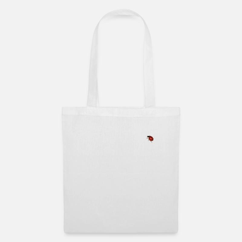Marienkäfer Geschenk - Stoffbeutel - Weiß