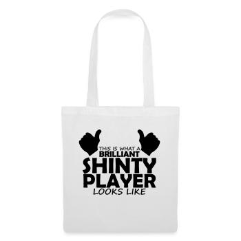 brilliant shinty player - Tote Bag - white - Front