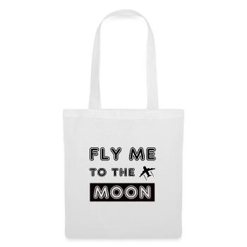 pilote - Sac en tissu - blanc - Devant