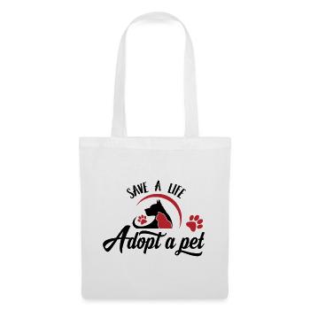 Animal Protection Animal Rescue Save Animal Rights Gift - Tote Bag - white - Front