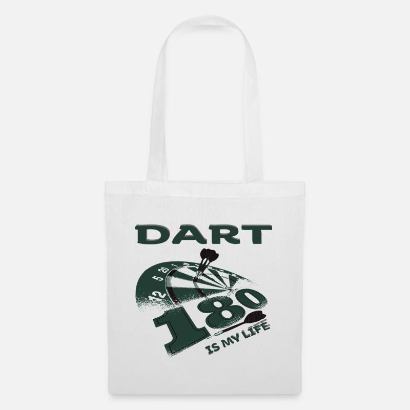 Dart Darts - Stoffbeutel - Weiß