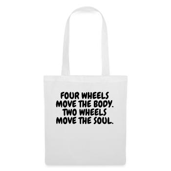 Biker Motorbike Motorrad Moto Motard Speed Sport - Tote Bag - white - Front