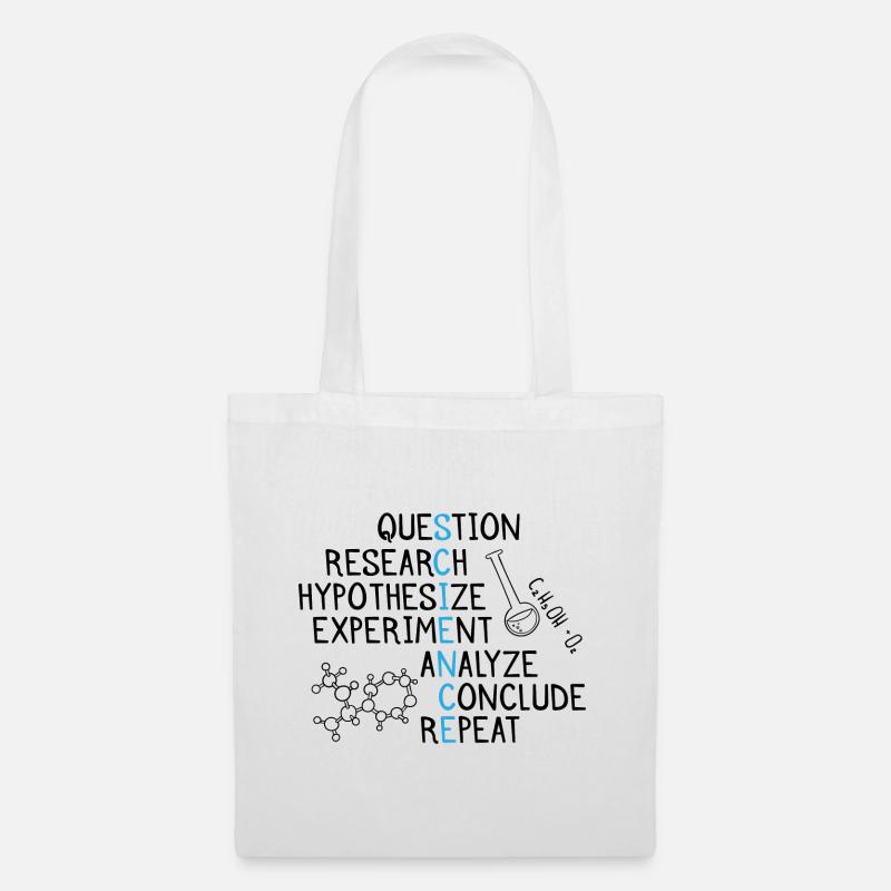 Science Geschenk - Stoffbeutel - Weiß