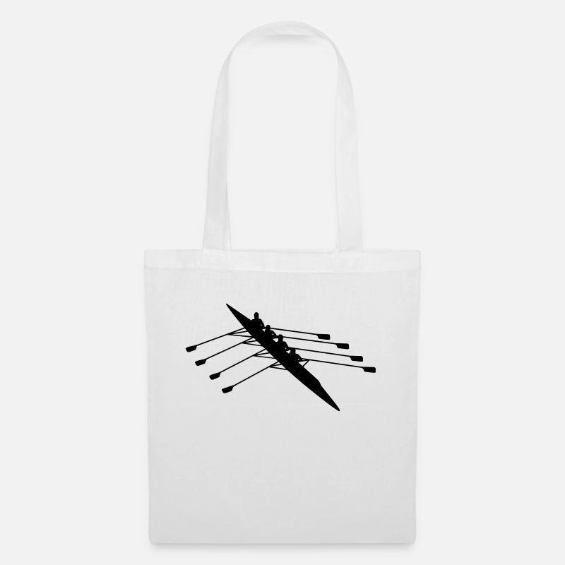 Rudern - Stoffbeutel - Weiß