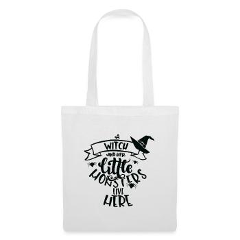 Witch witch hat Halloween costume gift - Tote Bag - white - Front