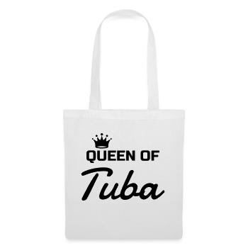Tuba - Player - Music - Musik - Musique - Tote Bag - white - Front