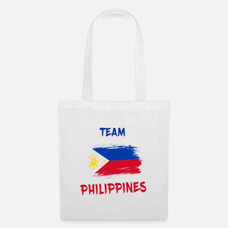 Team Philippinen / Manila - Stoffbeutel - Weiß
