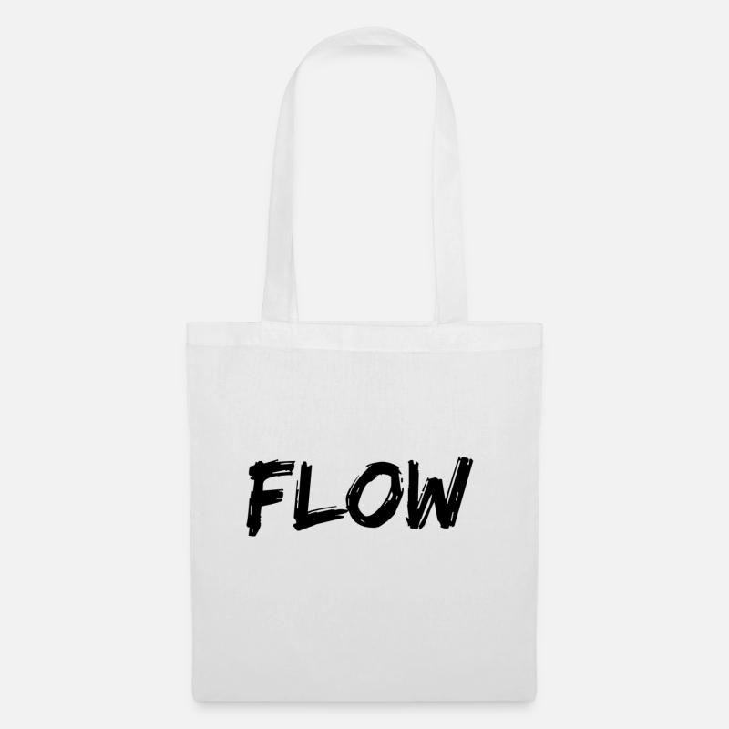 Flow - Stoffbeutel - Weiß