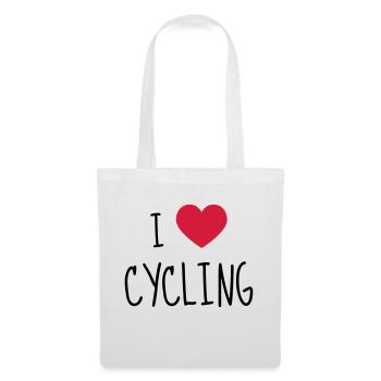 Cycling Cyclist Bike Radfahren Cyclisme - Tote Bag - white - Front