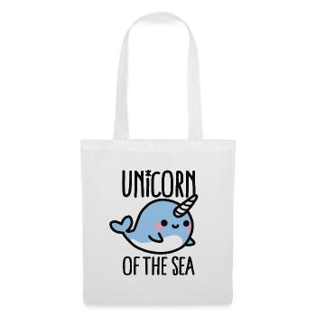 Unicorn of the sea - Stoffbeutel - Weiß - Vorne