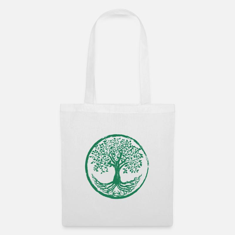 Der Baum des Lebens - Stoffbeutel - Weiß