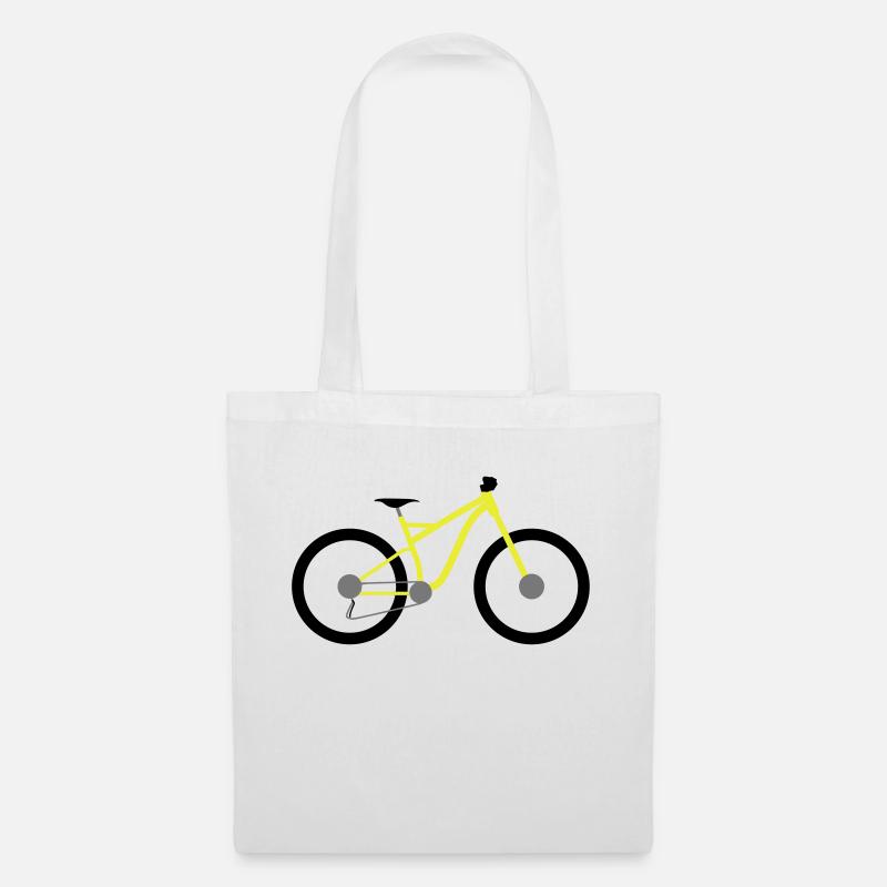 fahrrad - Stoffbeutel - Weiß