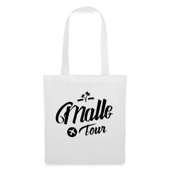 malle tour - Stoffbeutel - Weiß - Vorne