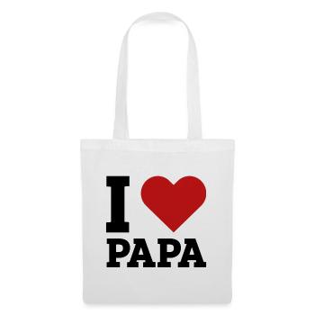 I love dad i love dad father's day gift - Tote Bag - white - Front