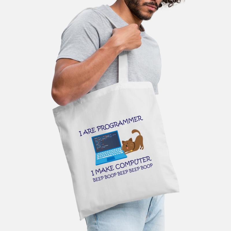I am Programmer i make Computer Informatiker Tote Bag