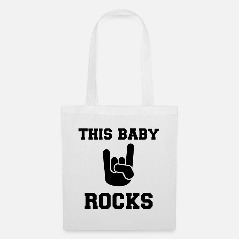 Baby - Stoffbeutel - Weiß