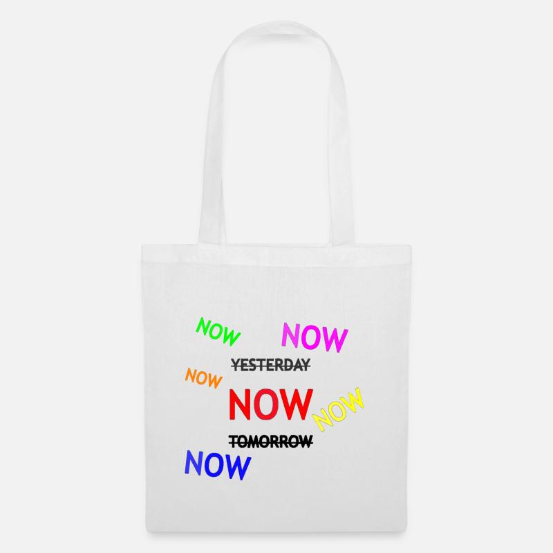 Dynamic Reminder Text Illustration - Tote Bag - white