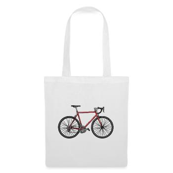 Fast road bike - Tote Bag - white - Front