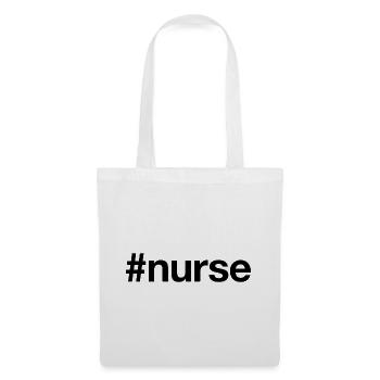 INFIRMIÈRE - Sac en tissu - blanc - Devant