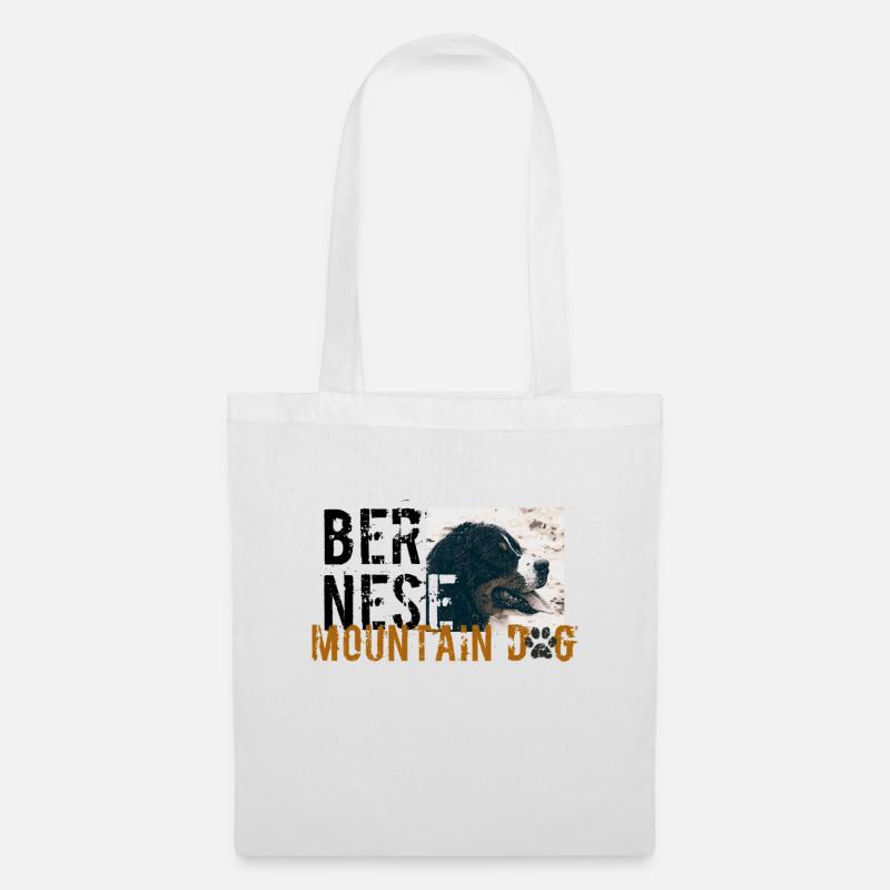 Bernese Mountaindog - Tote Bag - white